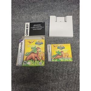 Land Before Time Into the Mysterious Beyond Game‎ Boy Advance Box & Manual *